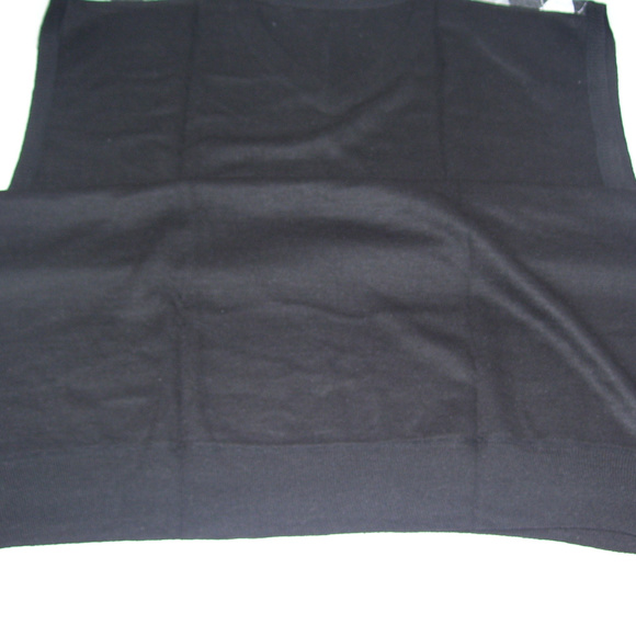 Mens V Neck Black Argyle Sweater Vest 4XL XXXL - Picture 4 of 6
